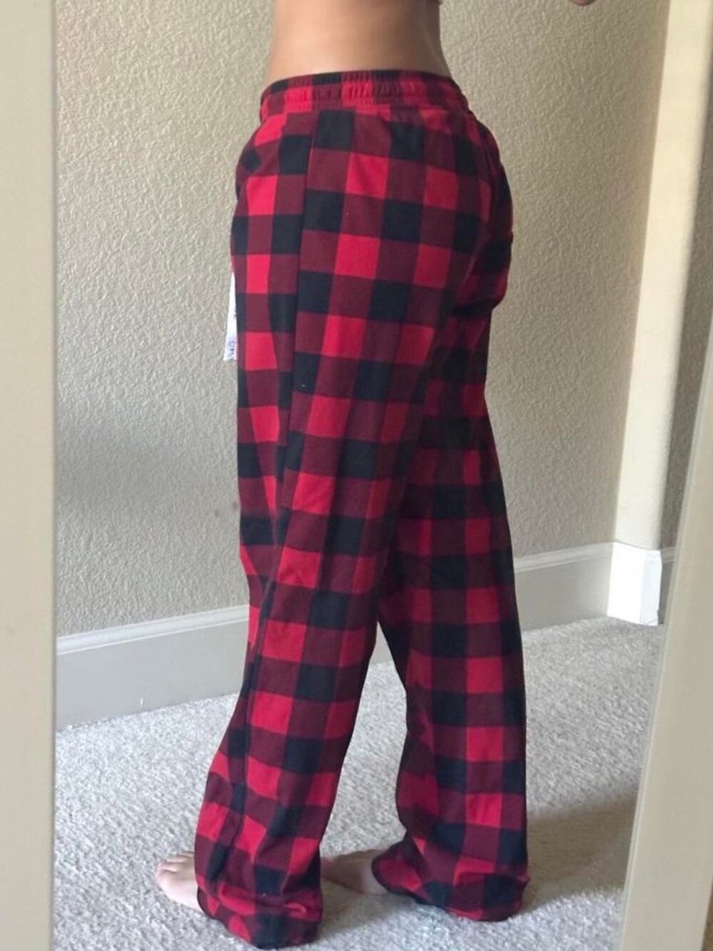 Calvin Klein PJ Plaid Pants, size S